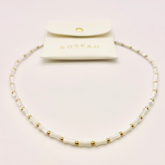 Aurore | Collier en acier inoxydable ajustable